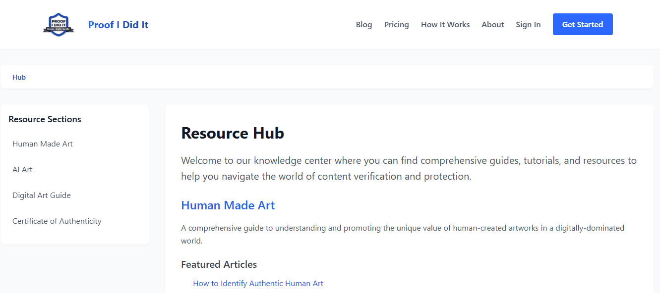 🎨 Introducing The Hub: Your Ultimate Resource for Authentic Art Verification! 🎨